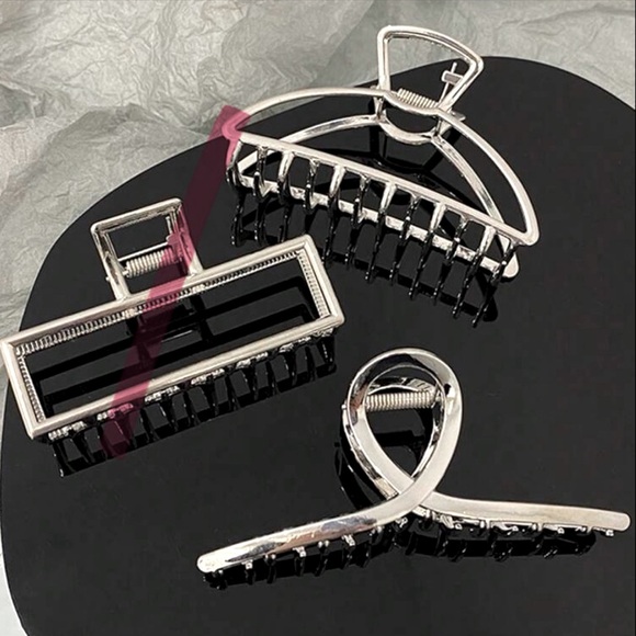 Metal hair claws - Picture 1 of 2